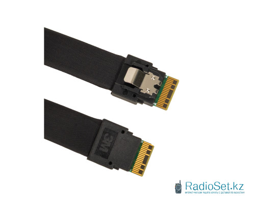 Кабель интерфейсный Slimline SAS x8 (STR) 2x4 (STR) Supermicro CBL-SAST-1264F-100